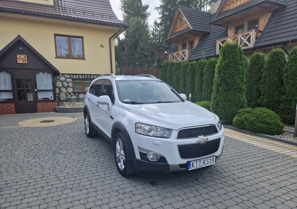 Chevrolet Captiva cena 34900 przebieg: 201000, rok produkcji 2011 z Zakopane małe 37